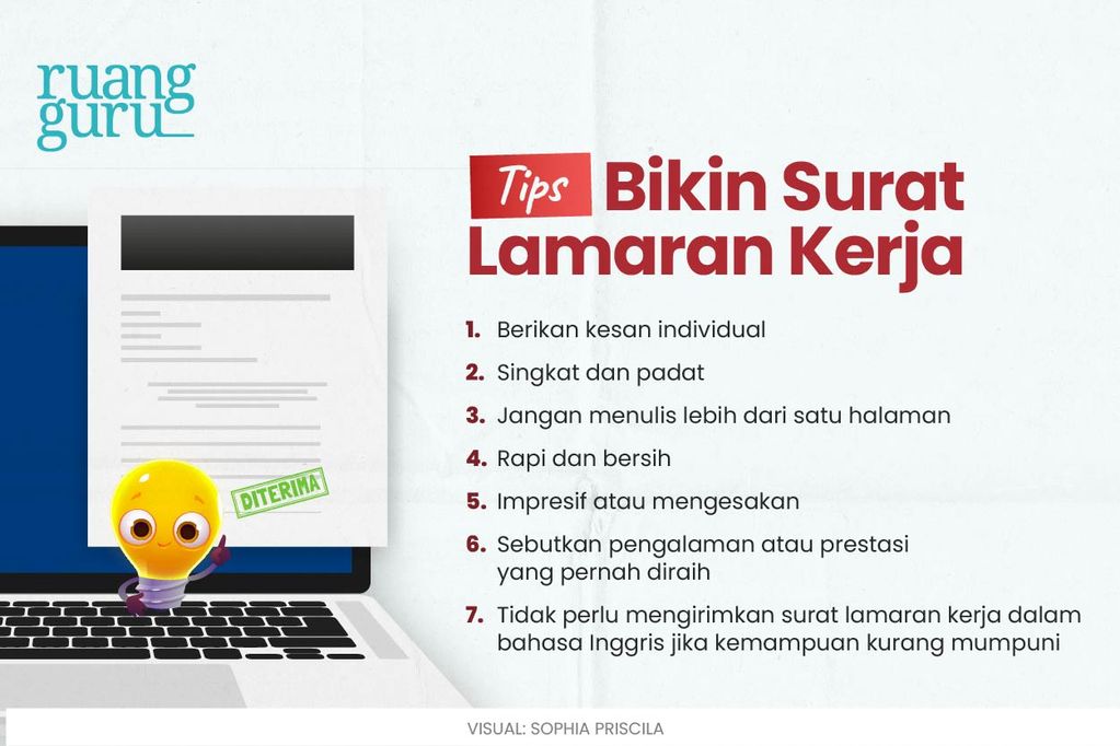 35 Contoh Surat Lamaran Kerja, Struktur & Tips Membuatnya